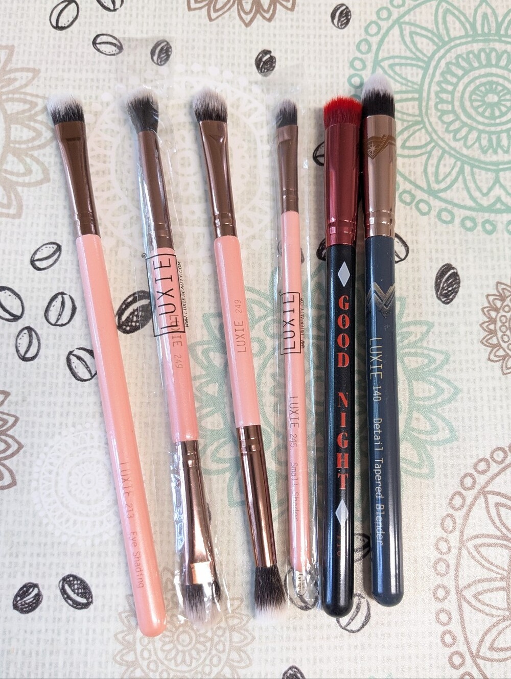 Luxie Eyeshadow Brush Bundle 6pc